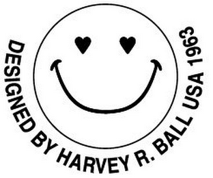 DESIGNED BY HARVEY R. BALL USA 1963 logo