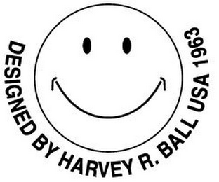 DESIGNED BY HARVEY R. BALL USA 1963 logo