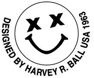 DESIGNED BY HARVEY R. BALL USA 1963 logo