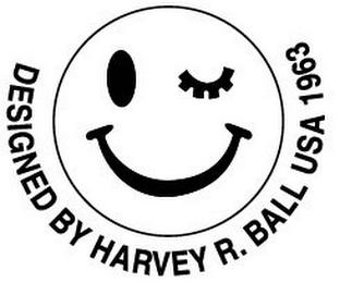 DESIGNED BY HARVEY R. BALL USA 1963 logo