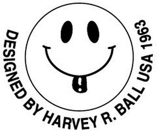 DESIGNED BY HARVEY R. BALL USA 1963 logo