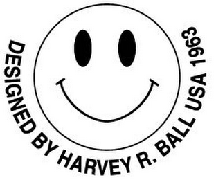 DESIGNED BY HARVEY R. BALL USA 1963 logo