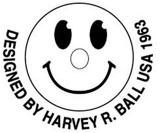 DESIGNED BY HARVEY R. BALL USA 1963 logo