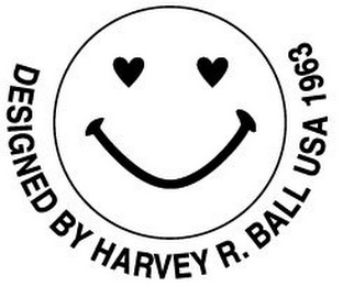 DESIGNED BY HARVEY R. BALL USA 1963 logo