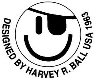 DESIGNED BY HARVEY R. BALL USA 1963 logo