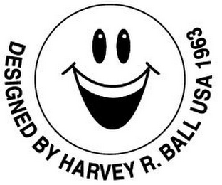 DESIGNED BY HARVEY R. BALL USA 1963 logo