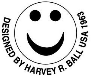 DESIGNED BY HARVEY R. BALL USA 1963 logo