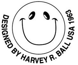 DESIGNED BY HARVEY R. BALL USA 1963 logo