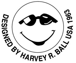 DESIGNED BY HARVEY R. BALL USA 1963 logo