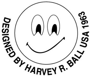 DESIGNED BY HARVEY R. BALL USA 1963 logo