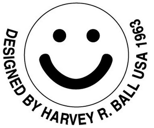 DESIGNED BY HARVEY R. BALL USA 1963 logo
