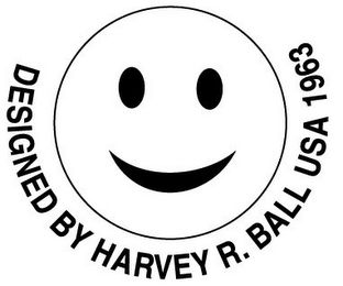 DESIGNED BY HARVEY R. BALL USA 1963 logo