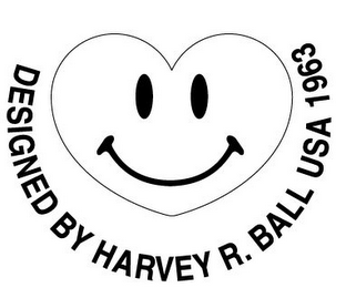 DESIGNED BY HARVEY R. BALL USA 1963 logo