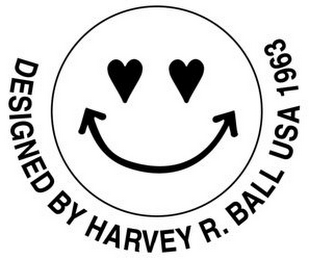 DESIGNED BY HARVEY R. BALL USA 1963 logo
