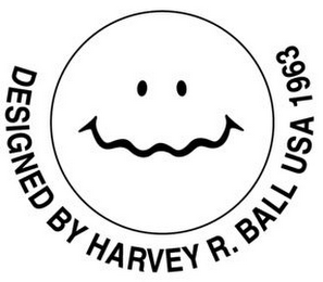DESIGNED BY HARVEY R. BALL USA 1963 logo