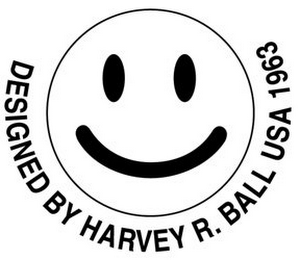 DESIGNED BY HARVEY R. BALL USA 1963 logo