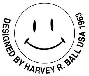 DESIGNED BY HARVEY R. BALL USA 1963 logo