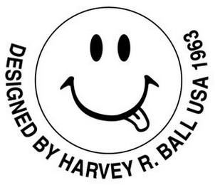 DESIGNED BY HARVEY R. BALL USA 1963 logo