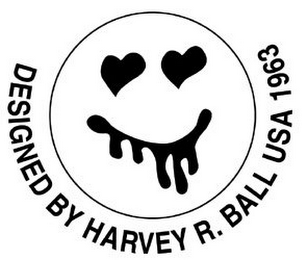 DESIGNED BY HARVEY R. BALL USA 1963 logo