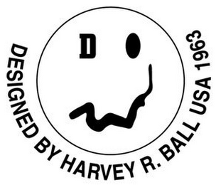 DESIGNED BY HARVEY R. BALL USA 1963 logo