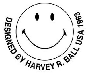 DESIGNED BY HARVEY R. BALL USA 1963 logo