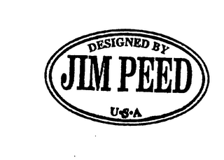 DESIGNED BY JIM PEED USA logo
