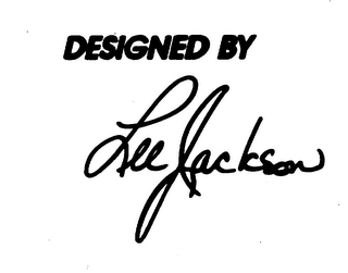 DESIGNED BY LEE JACKSON logo