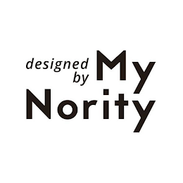 DESIGNED BY MY NORITY logo