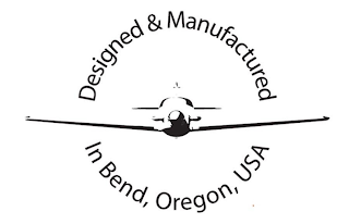 DESIGNED & MANUFACTURED IN BEND, OREGON, USA logo
