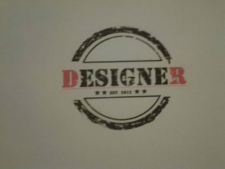 DESIGNER EST. 2012 logo