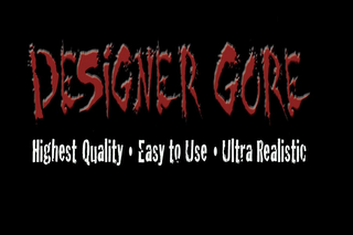 DESIGNER GORE HIGHEST QUALITY · EASY TO USE · ULTRA REALISTIC logo