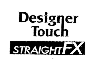 DESIGNER TOUCH STRAIGHTFX logo