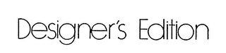 DESIGNER'S EDITION logo