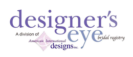 DESIGNER'S EYE BRIDAL REGISTRY A DIVISION OF AMERICAN INTERNATIONAL DESIGNS INC. logo