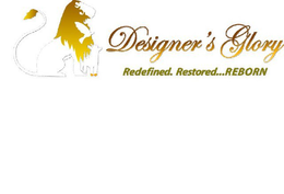 DESIGNER'S GLORY REDEFINED. RESTORED...REBORN logo