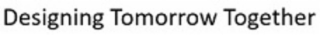 DESIGNING TOMORROW TOGETHER logo