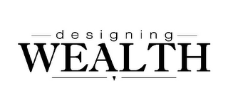 DESIGNING WEALTH logo