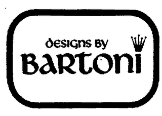 DESIGNS BY BARTONI logo