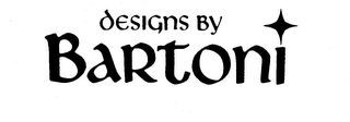 DESIGNS BY BARTONI logo