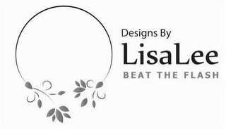 DESIGNS BY LISALEE BEAT THE FLASH logo