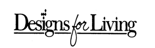 DESIGNS FOR LIVING logo