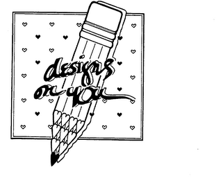 DESIGNS ON YOU logo