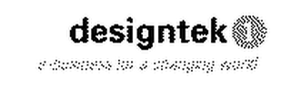 DESIGNTEK ONE E-BUSINESS FOR A CHANGING WORLD logo