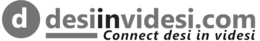 DESIINVIDESI.COM CONNECT DESI IN VIDESI logo