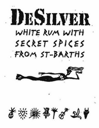 DESILVER WHITE RUM WITH SECRET SPICES FROM ST-BARTHS logo