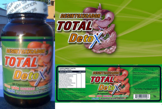 DESINTOXICADOR TOTAL DETOX HIGADO RIÑÓN PANCREAS INTESTINO/COLON PULMÓN "PODEROSO DESINFLAMANTE" logo