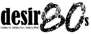DESIR80S TOTALLY FIT. TOTALLY FUN. TOTALLY 80S! logo