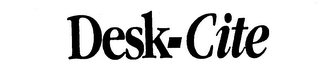 DESK-CITE logo
