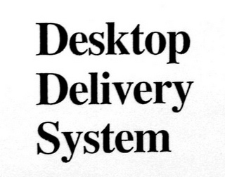 DESKTOP DELIVERY SYSTEM logo