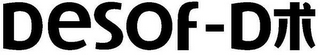 DESOF-D logo